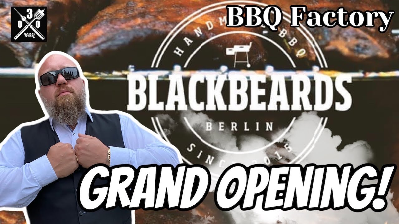 6 Meter MONSTER Smoker - Blackbeards BBQ Factory - Grand Opening - 030 BBQ
