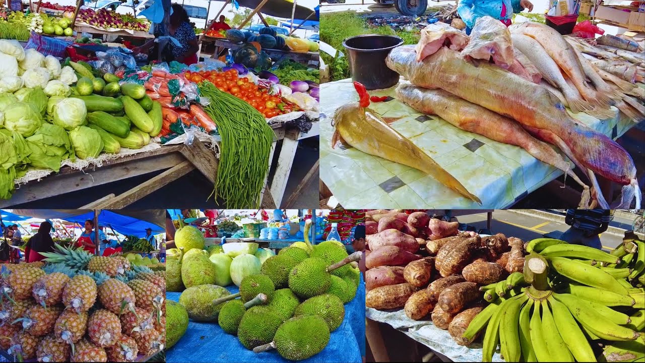 Lusignan Friday Street Market Walking Tour 🇬🇾 GUYANA 2023