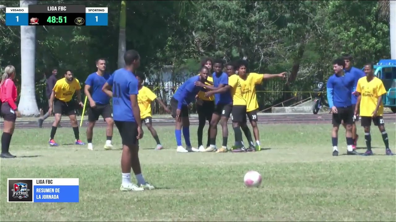Resumen 3ra Liga FBC Partido 70 ATLETICO VEDADO vs SPORTING BELLA VISTA