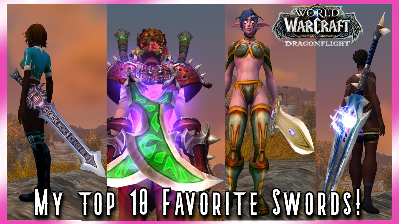 WoW Dragonflight PvE: МОИ 10 ЛЮБИМЫХ ОДНОРУЧНЫХ МЕЧЕЙ И КАК ИХ ПОЛУЧИТЬ (РУКОВОДСТВО SWAG)