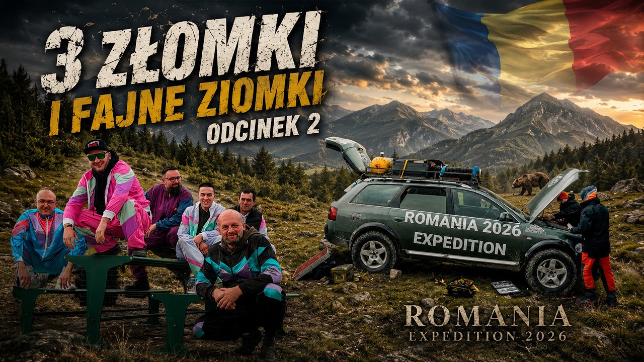 TANIE AUTA W RUMUNII | AWARIE AUDI | PR&Oacute;BA ZDOBYCIA TRANSALPINY | ROMANIA EXPEDITION 2026 | off road