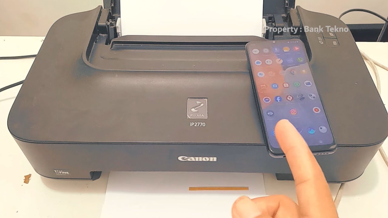 Cara Menghubungkan Printer Canon iP2770 Ke Hp Android