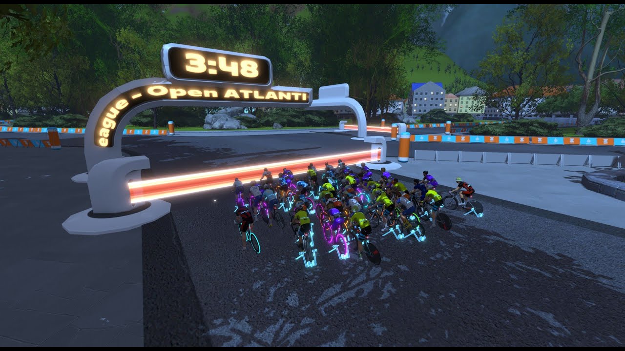 Zwift Racing League - Open ATLANTIC Southern 1 C1 on Innsbruckring in Innsbruck