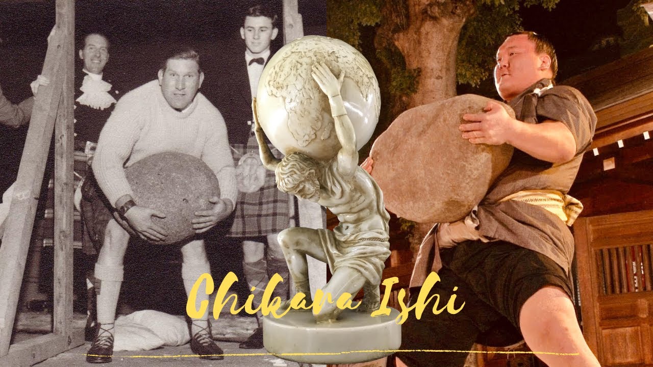 How ancient wrestlers built their strength (Chikara Ishi) 力石