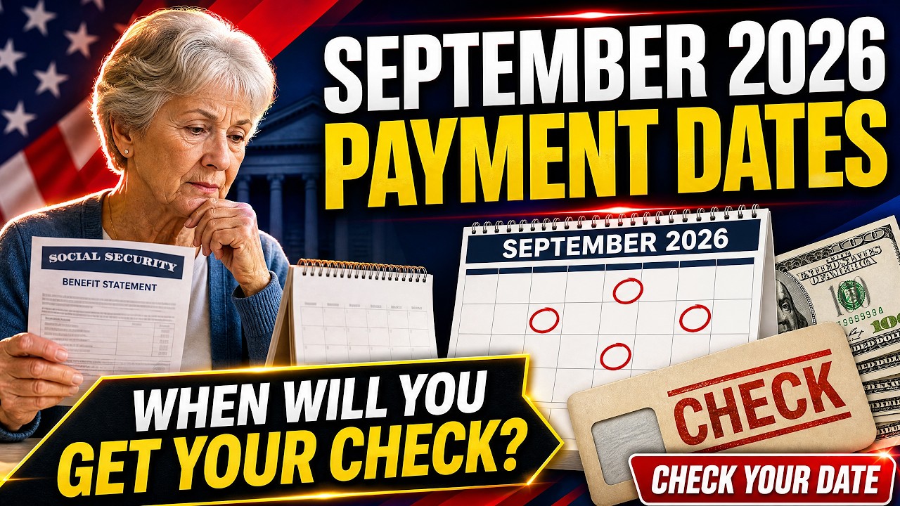 Social Security September 2026 Payment Dates: When Will You Get Your Check?