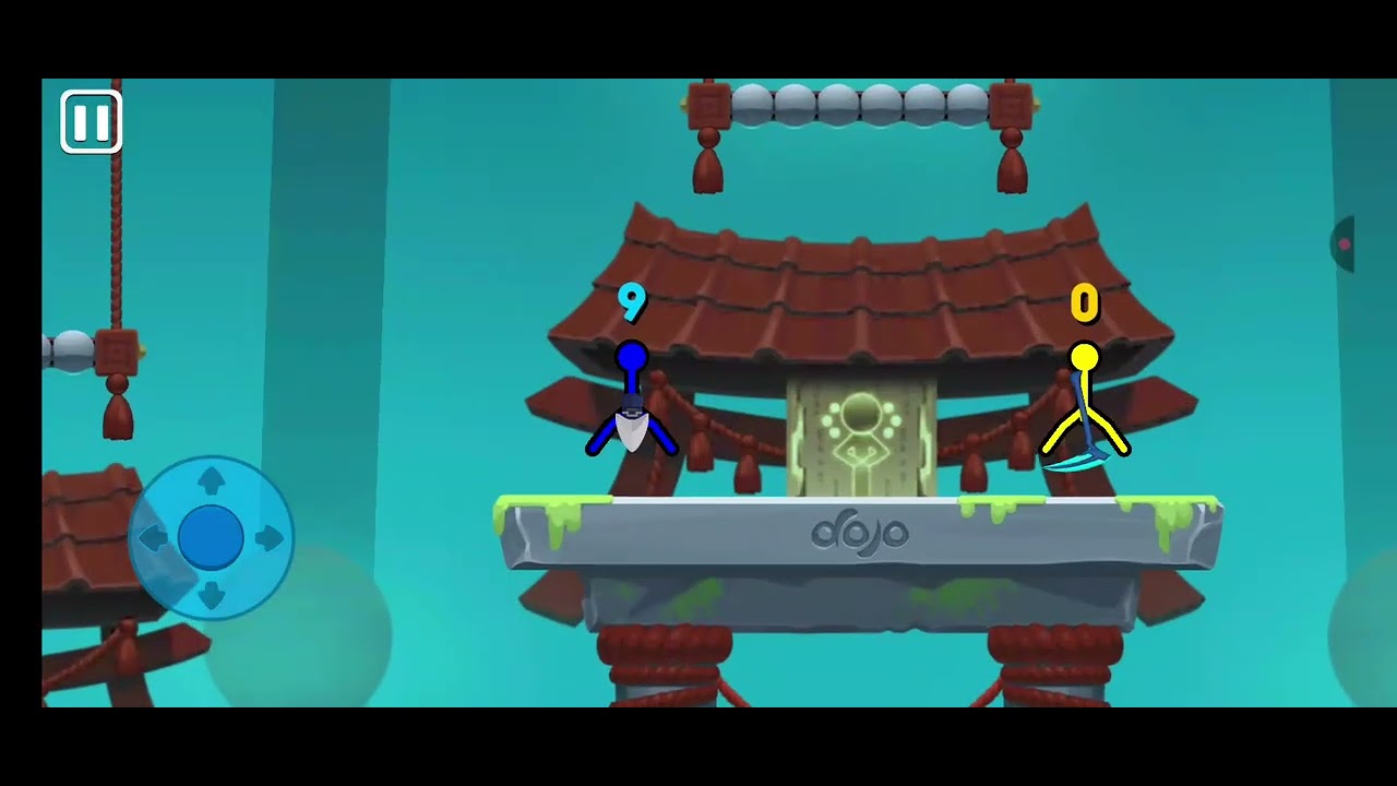 Playing supreme duelist stickman 