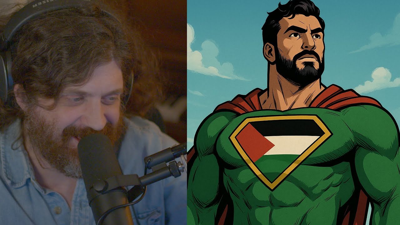 Zionists Crash Out over Anti-Israel Superman!