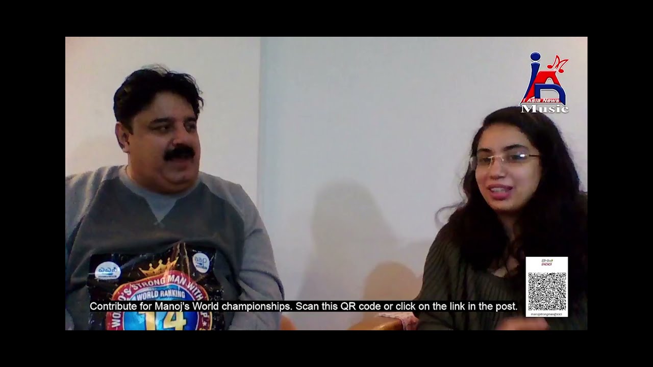 Manoj Kumar Chopra Asia's Strongest Man on an iAsiaNewsMusic Exclusive New
