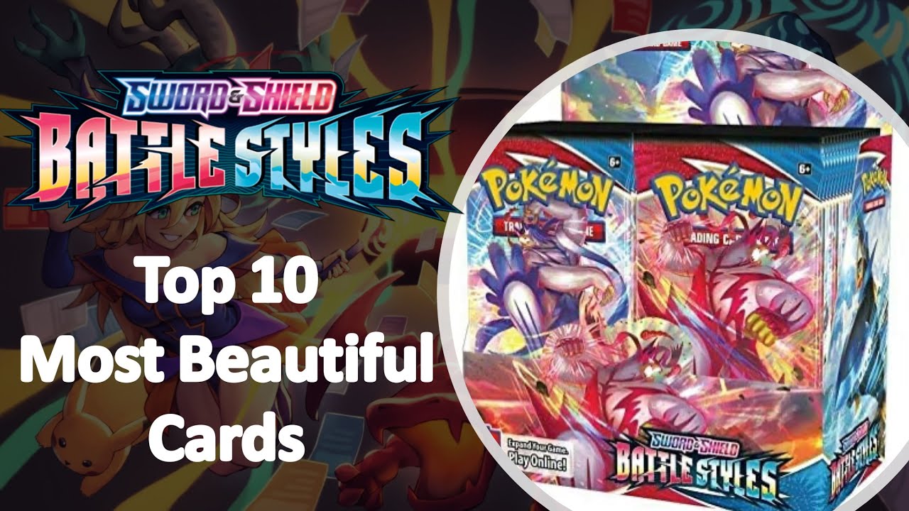 Top 10 Most Beautiful Cards of Pokemon Battle Styles