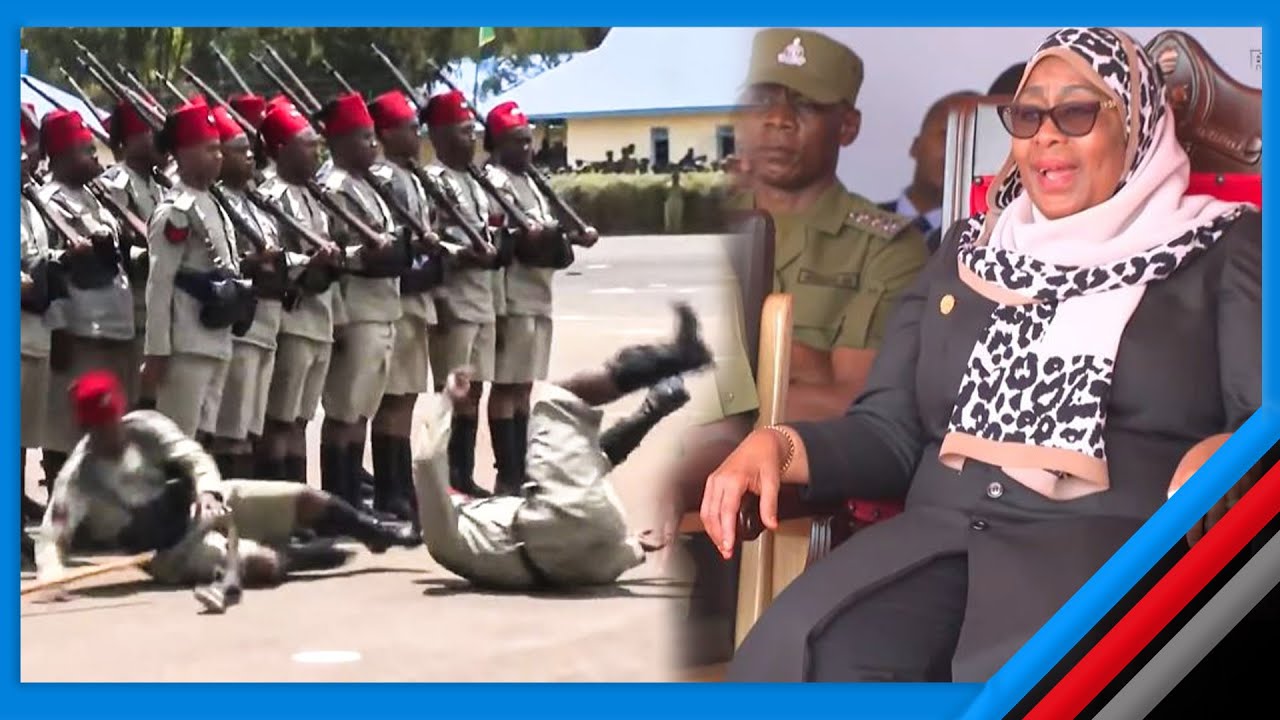 ASKARI WA TALABUSHI WAMVUNJA MBAVU RAIS SAMIA KWA VITUKO VYAO