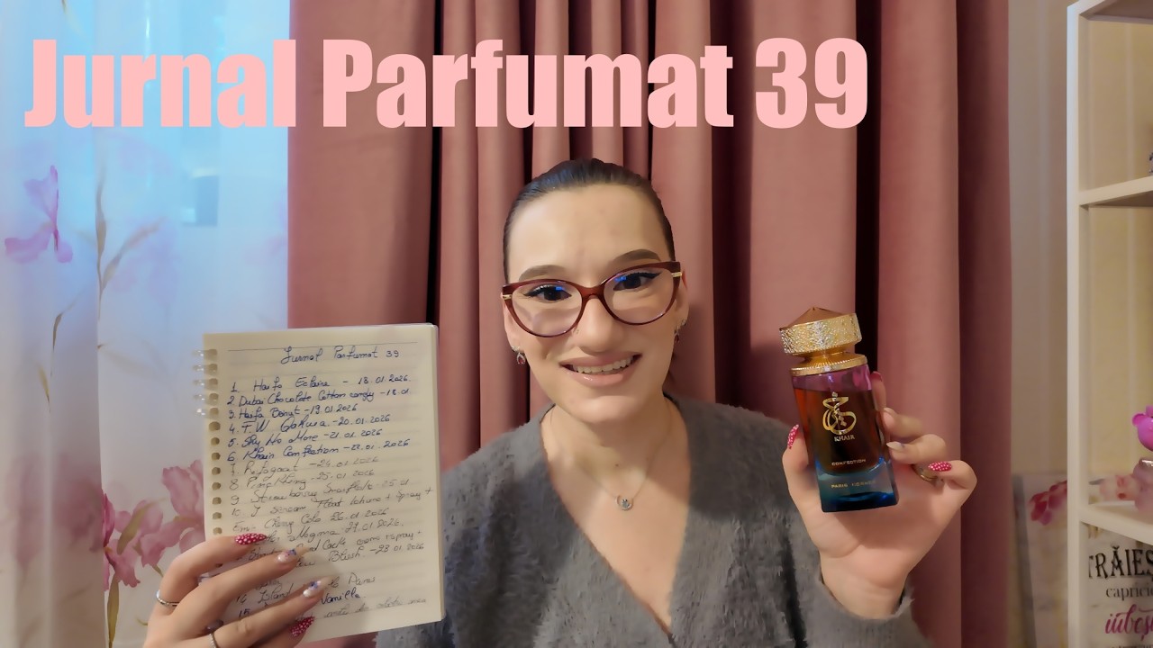 JURNAL PARFUMAT 39- Multe combinatii interesante si arome care ma obsedeaza