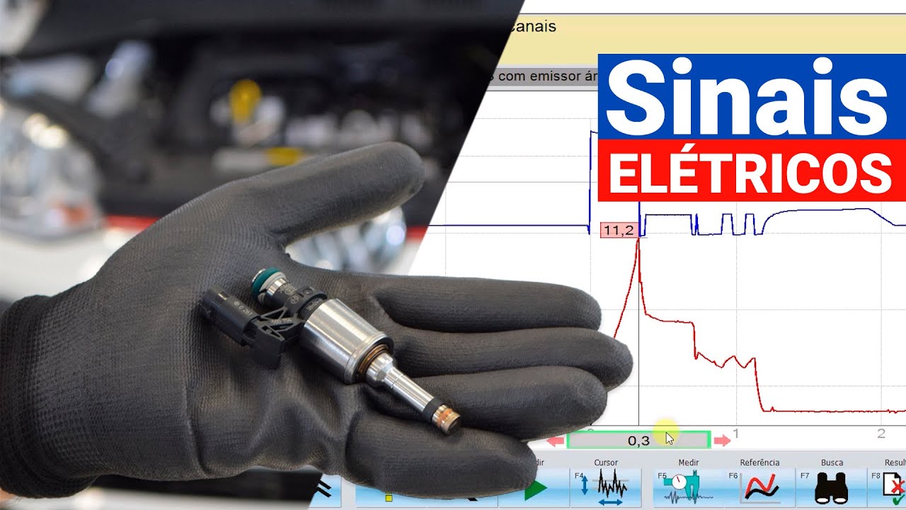 Sinais elétricos dos injetores no VW up! TSI: diagnóstico básico de injeção direta