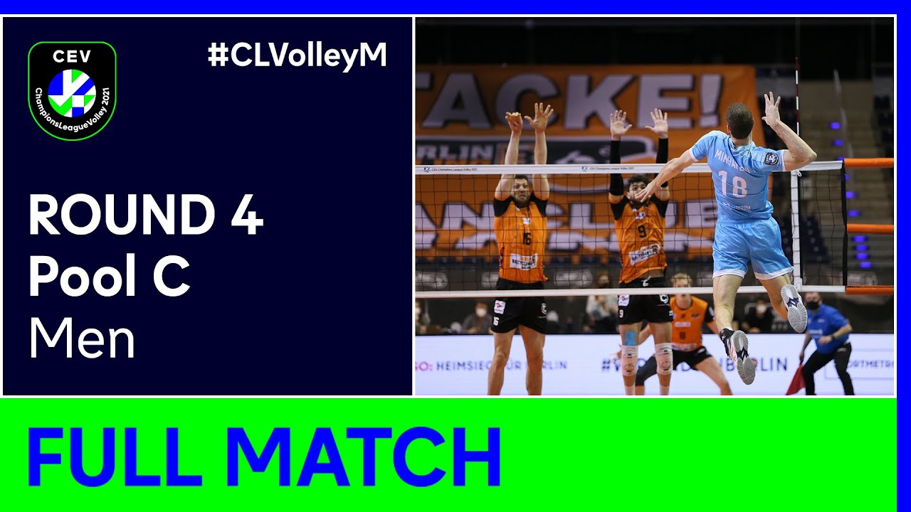 BERLIN Recycling Volleys vs. Zenit KAZAN - CEV Champions League Volley 2021 Men Round 4