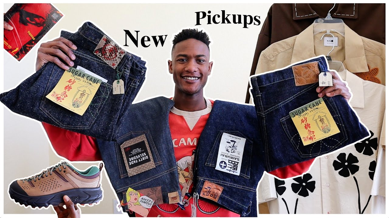 April Pick Ups (Japanese Denim, Spring Button-Ups, Hoka & More)
