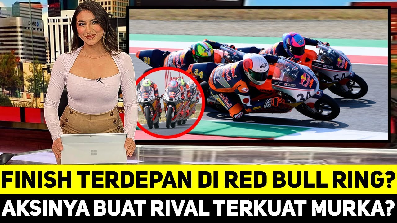 FINISH TERDEPAN DI RED BULL RING, AKSI VEDA EGA PRATAMA SUKSES PERMALUKAN RIVAL TERKUAT?