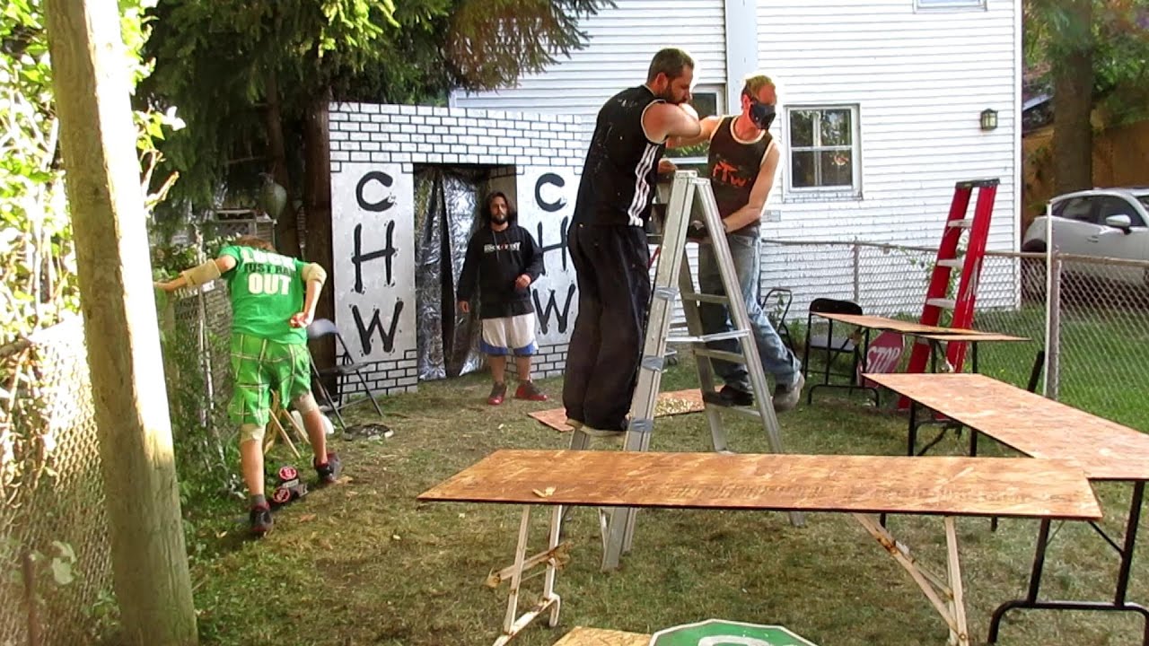 Table Battle Royal {LAST MATCH} CHW Backyard Wrestling