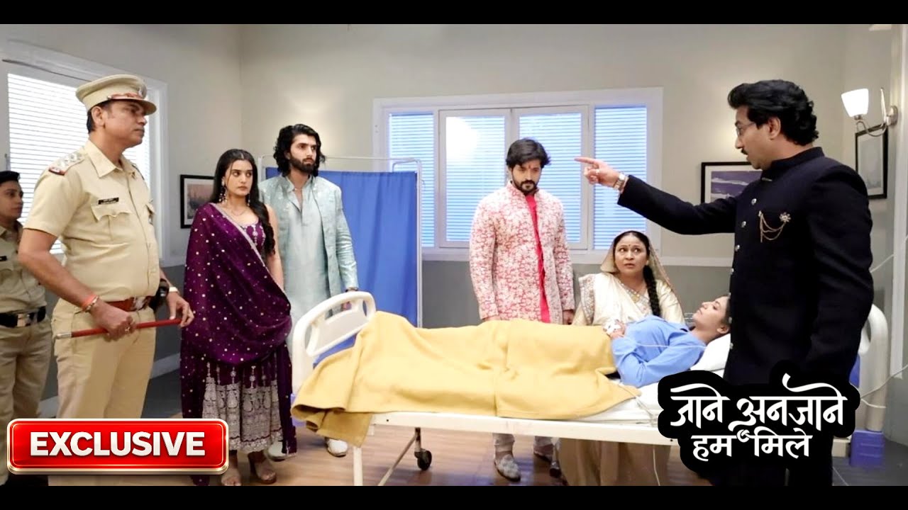 Jane Anjaane Hum Mile | Kirti's uncle accuses Reet of poisoning her, police come to arrest her