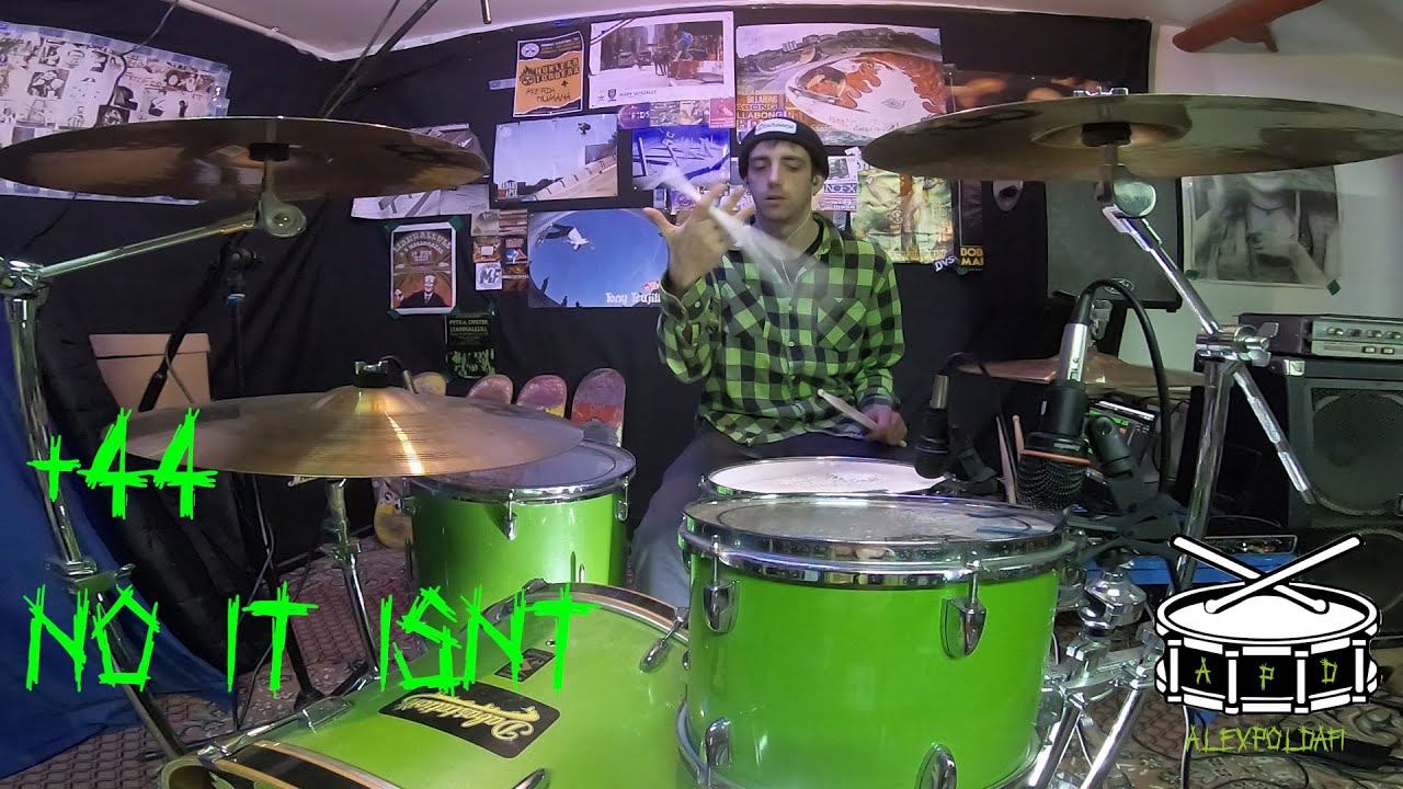 +44 - No It Isn't ( Drum Cover ) #drumcover #drums