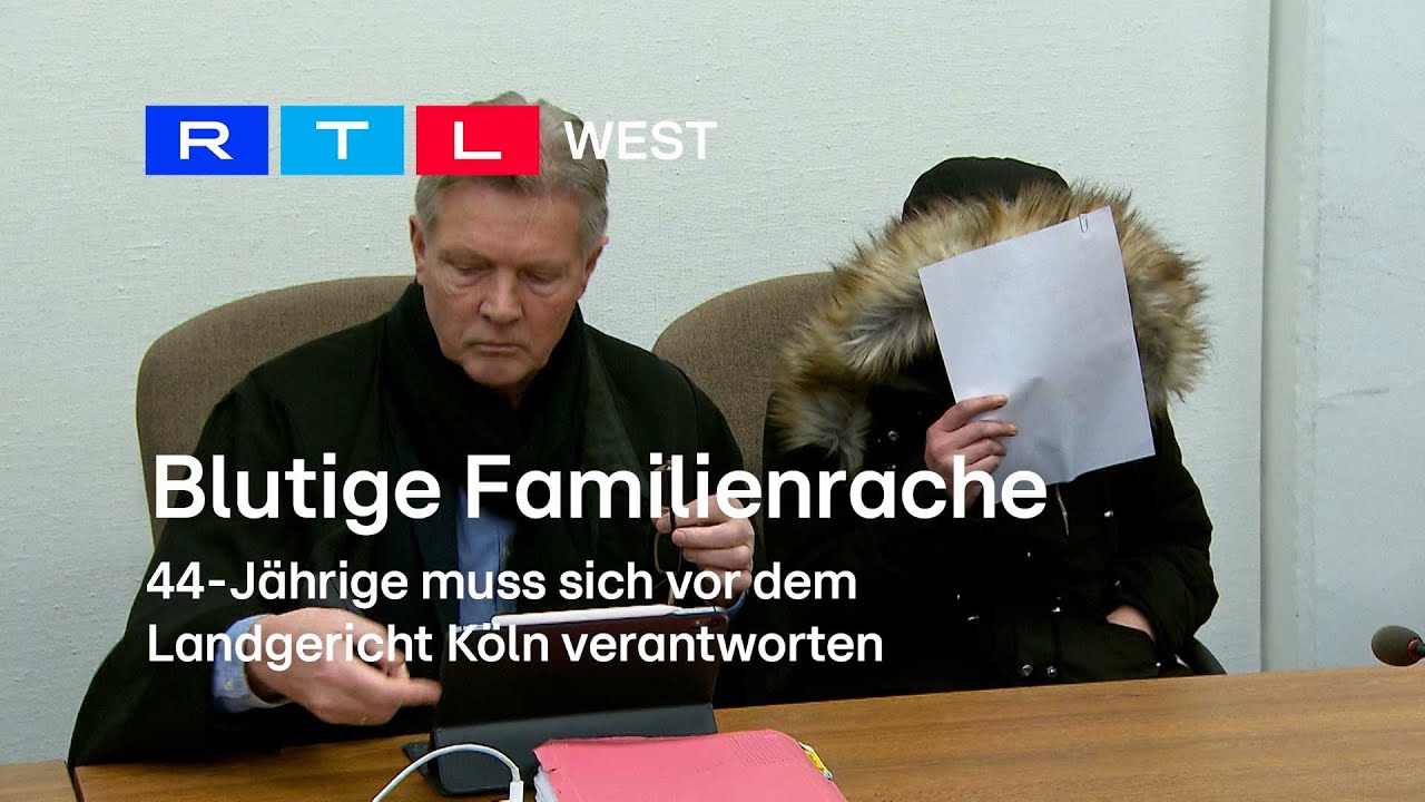 Blutige Familienrache - 44-Jährige muss sich vor dem Gericht verantworten | RTL WEST, 16.01.2024