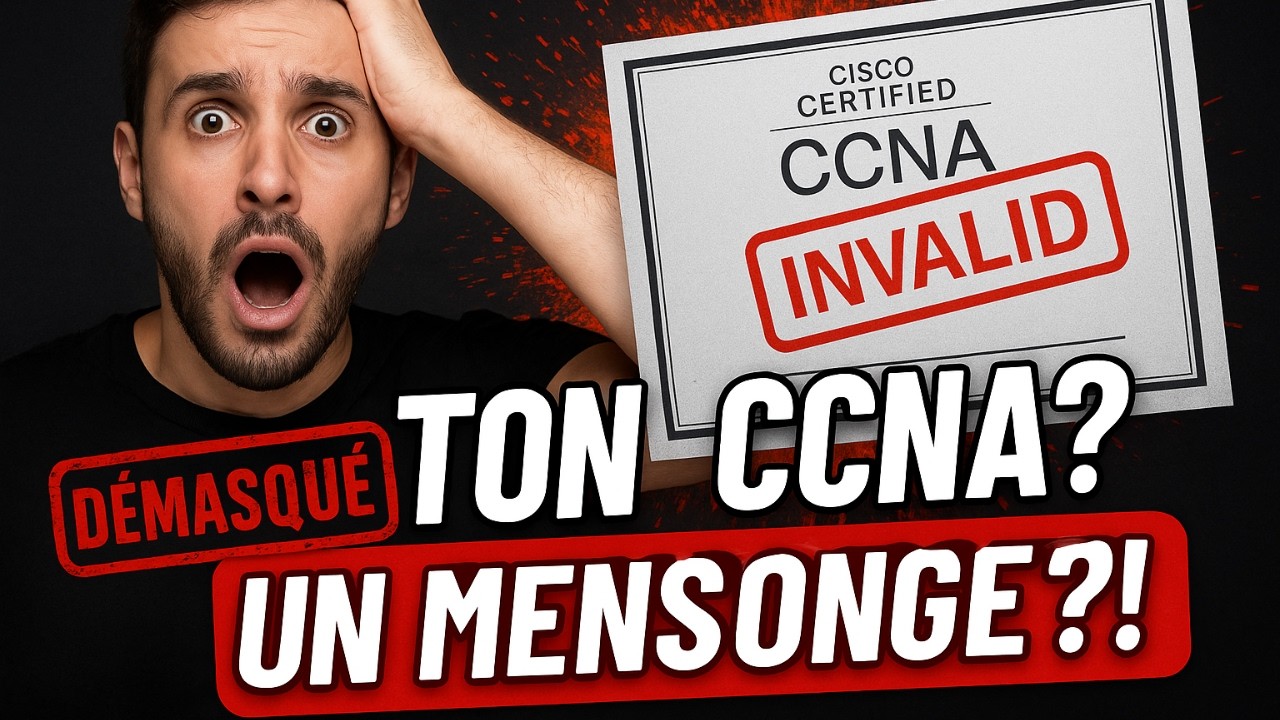 🎓CCNA : La Vérité que Personne ne Veut Te Dire (200-301 vs Académique)