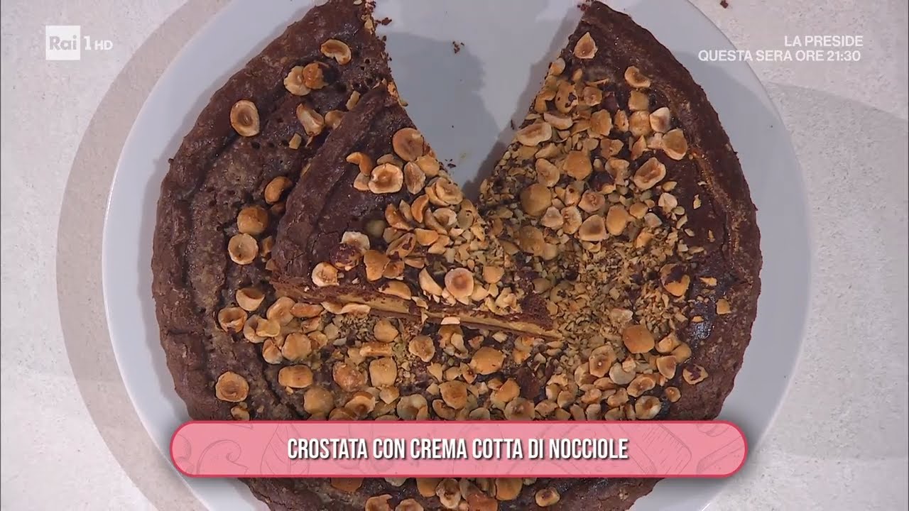 Crostata con crema cotta di nocciole - È sempre mezzogiorno 26/01/2026