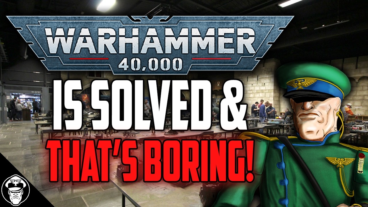 Оправдание... СНОВА! Проблема Warhammer 40K решена, и я это предсказывал!