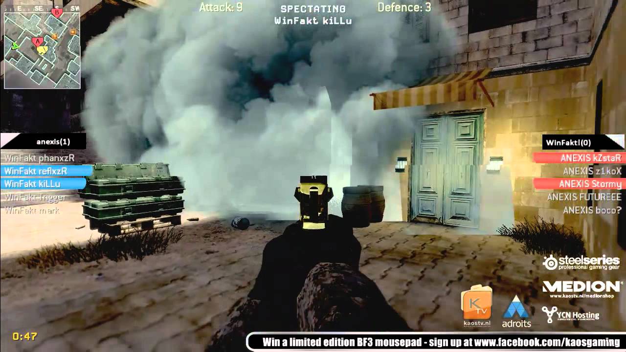 SAGE COD4 - WinFakt! vs Anexis - GrandFinal Map2