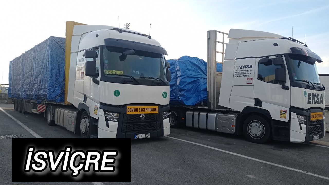 KOCAELİ YÜK TESLİMİ VE İSVİÇRE TIR YOLCULUĞU 