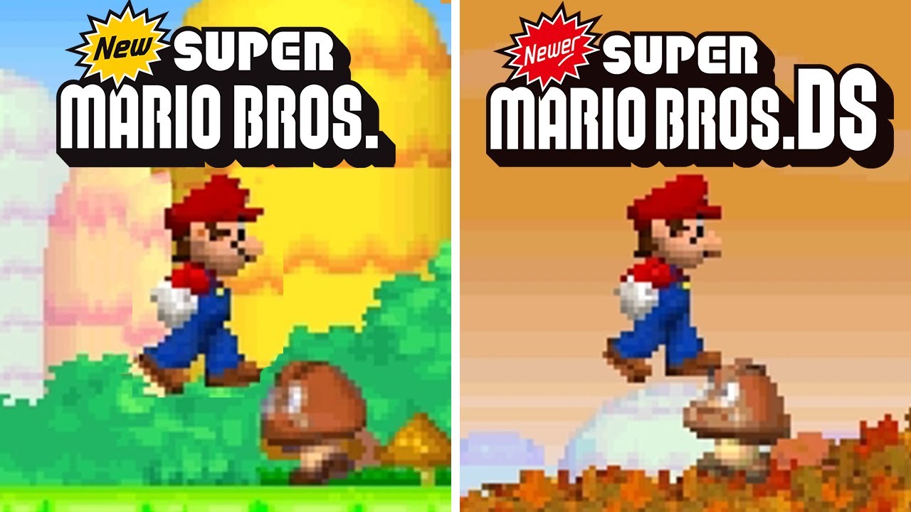 New Super Mario Bros. (2006) New vs Newer | Which one is Better?