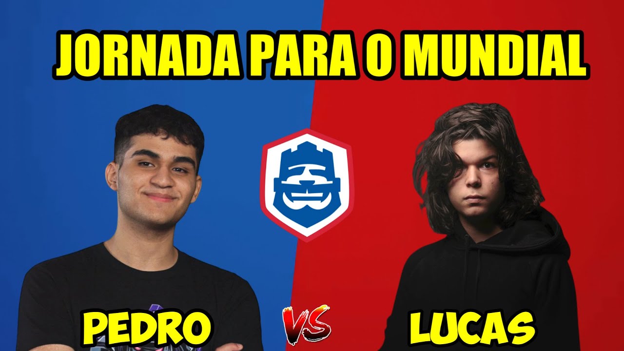 PEDRO TM VS LUCASXGAMER - JORNADA PARA O MUNDIAL - CLASH ROYALE