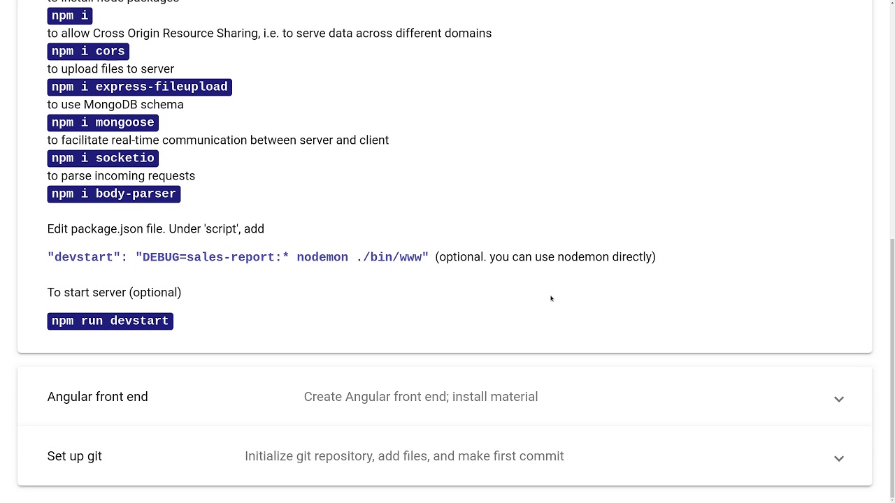 How to set up MEAN stack development environment