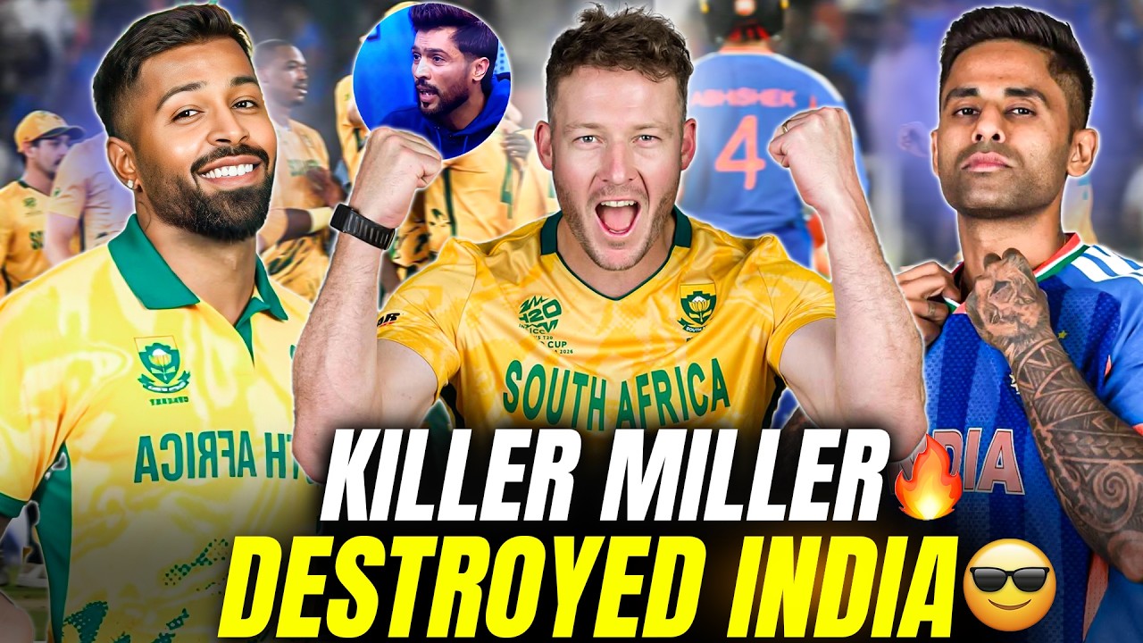 India 111 All Out 🤣🔥 | David Miller Clutch Knock 😎 | IND vs SA Super 8