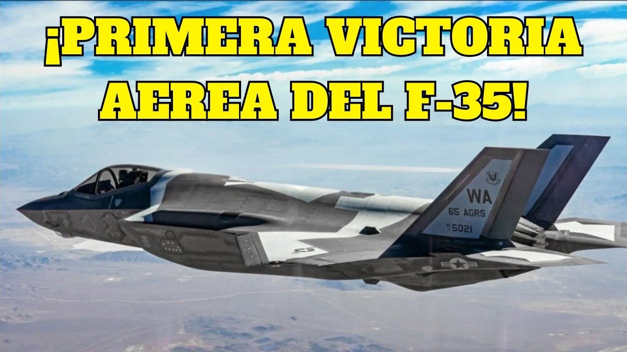 PRIMERA VICTORIA AEREA DEL F-35