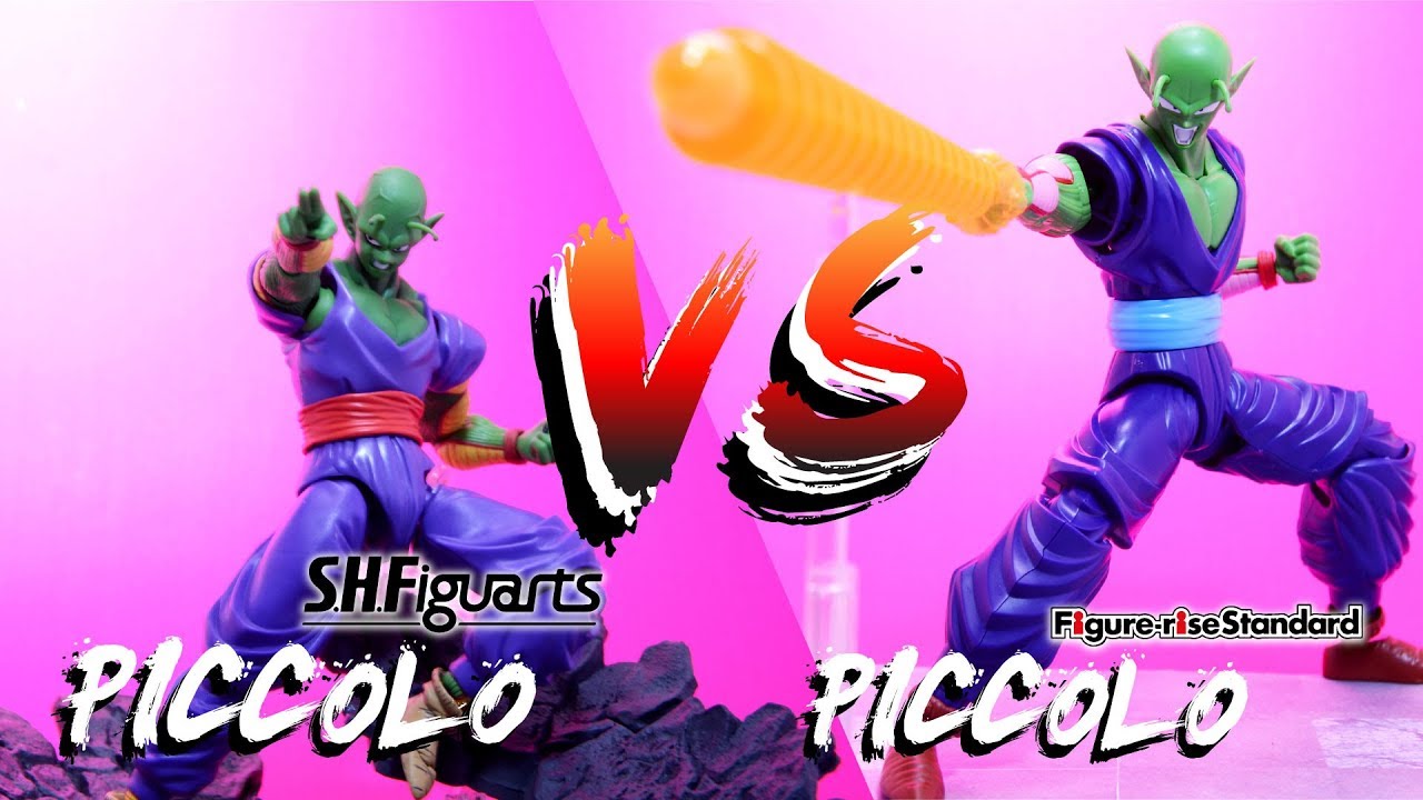 S.H Figuarts Dragon Ball Z Piccolo VS Figure Rise Standard Dragon Ball Z Piccolo