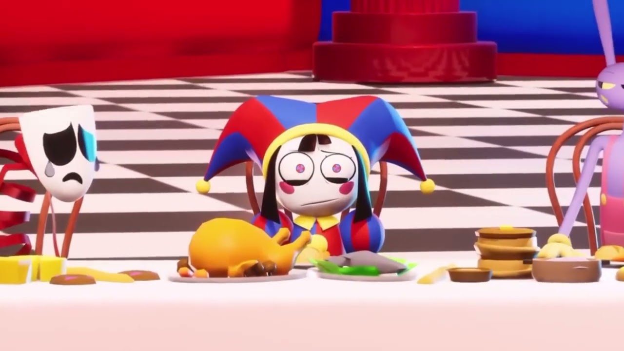 the amazing digital circus ending but I added doors music