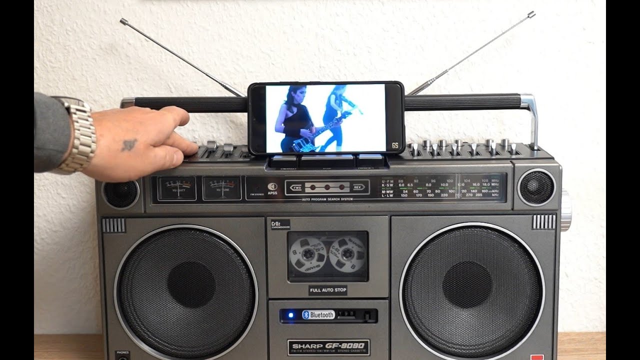 SHARP GF 9090 HB + Bluetooth  for SALE DEMO VIDEO