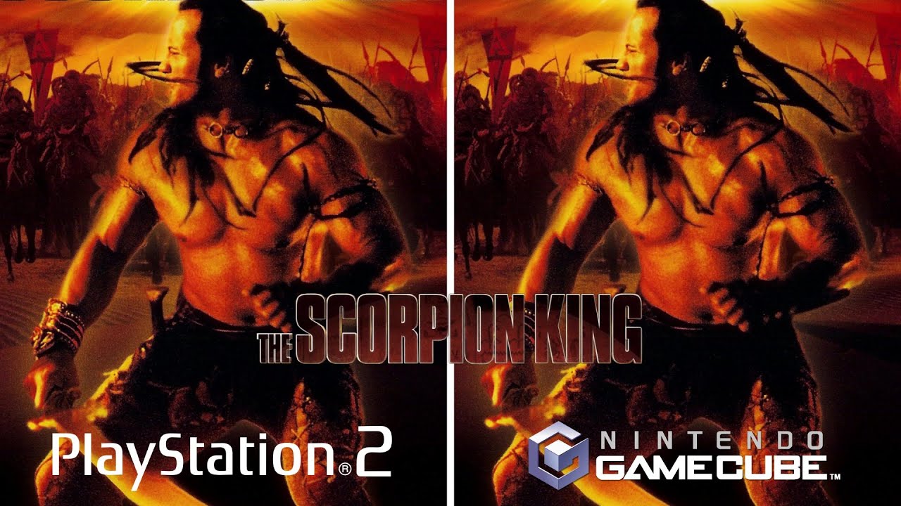The Scorpion King: Rise of the Akkadian [2002] PlayStation 2 vs GameCube (Graphics Comparison)