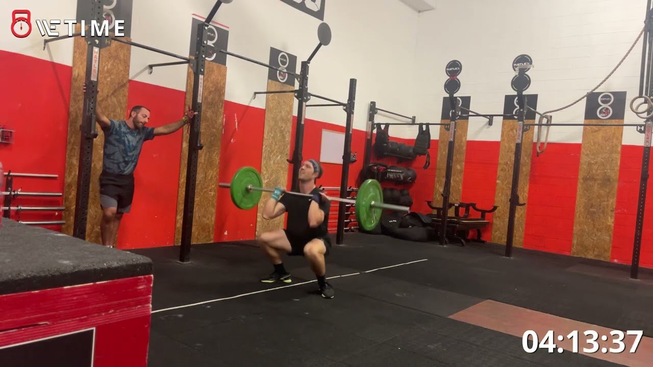 Simone Santini fall series throwdown 2024 WOD 1