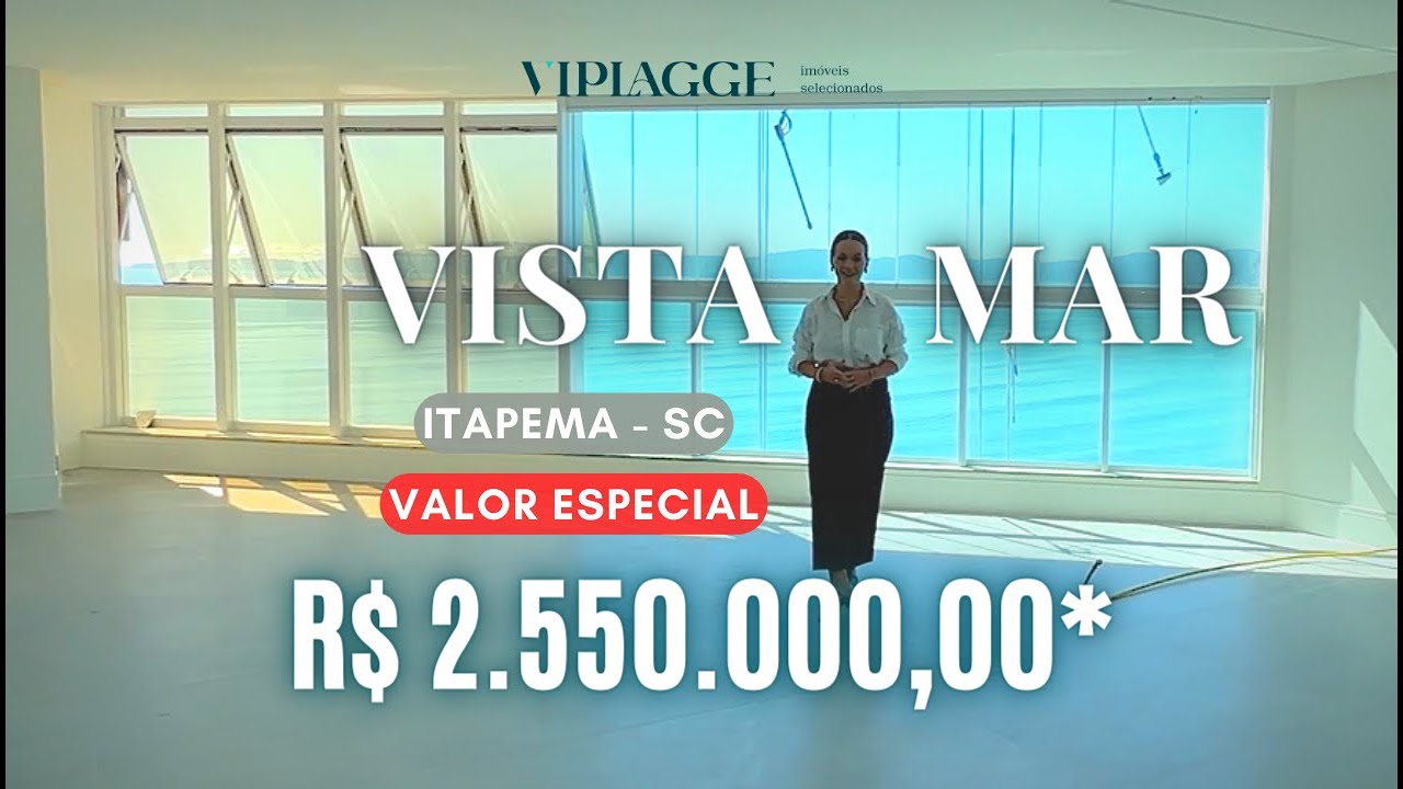 Apartamento em Itapema, Centro, com vista para o mar, 3 suítes, área de lazer completa | Green Coast