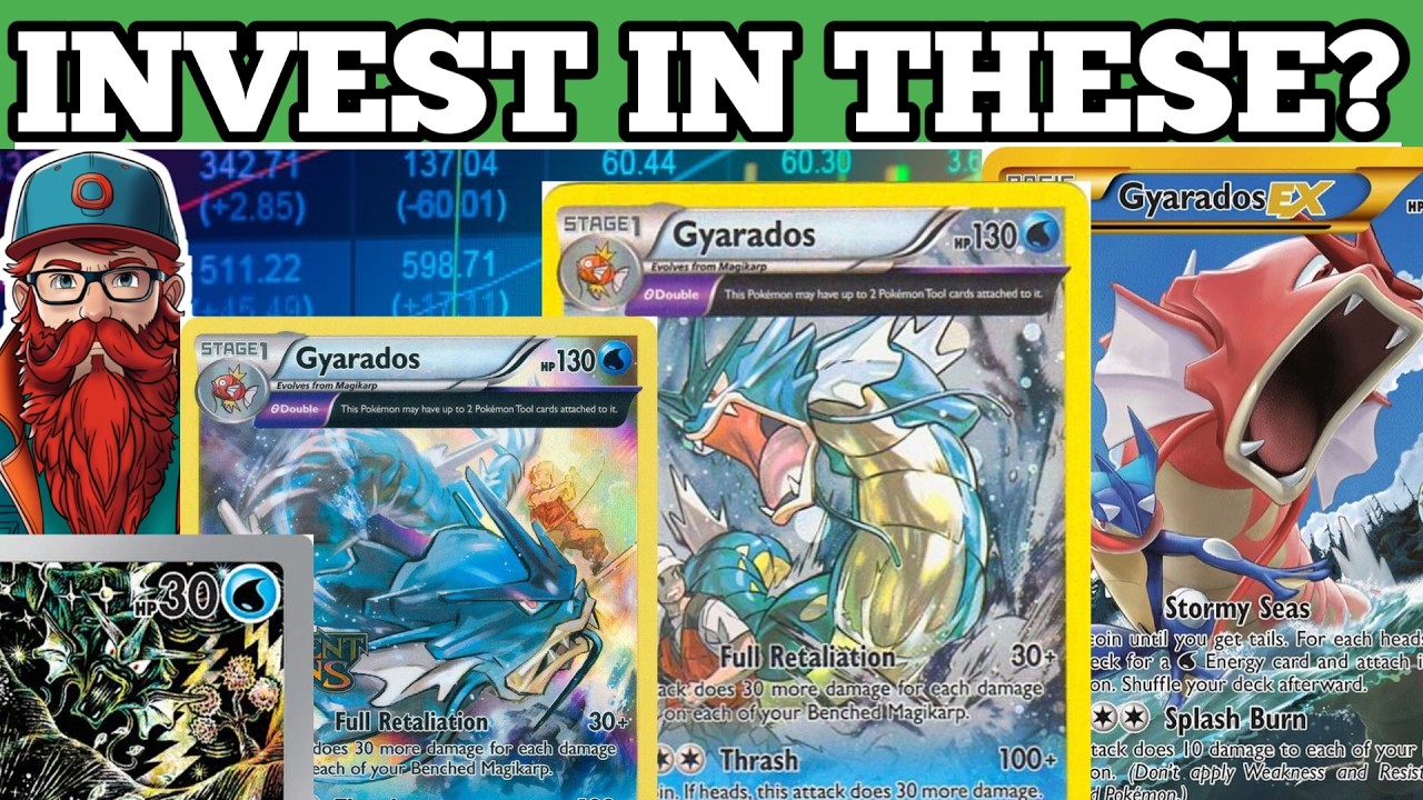 THE BEST POKEMON CARDS TO INVEST IN? The Best Gyarados Pok&eacute;mon Cards Ever!