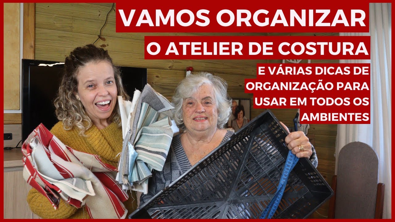 Transforme seu atelier de costura - Dicas de organização e inspiração