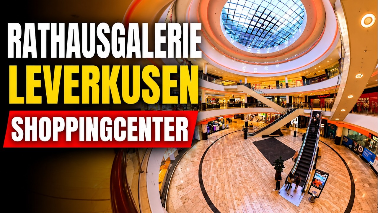 Beautiful Shopping Center – Rathaus Galerie Leverkusen Mall #leverkusen  #shoppingmall #cityshopping