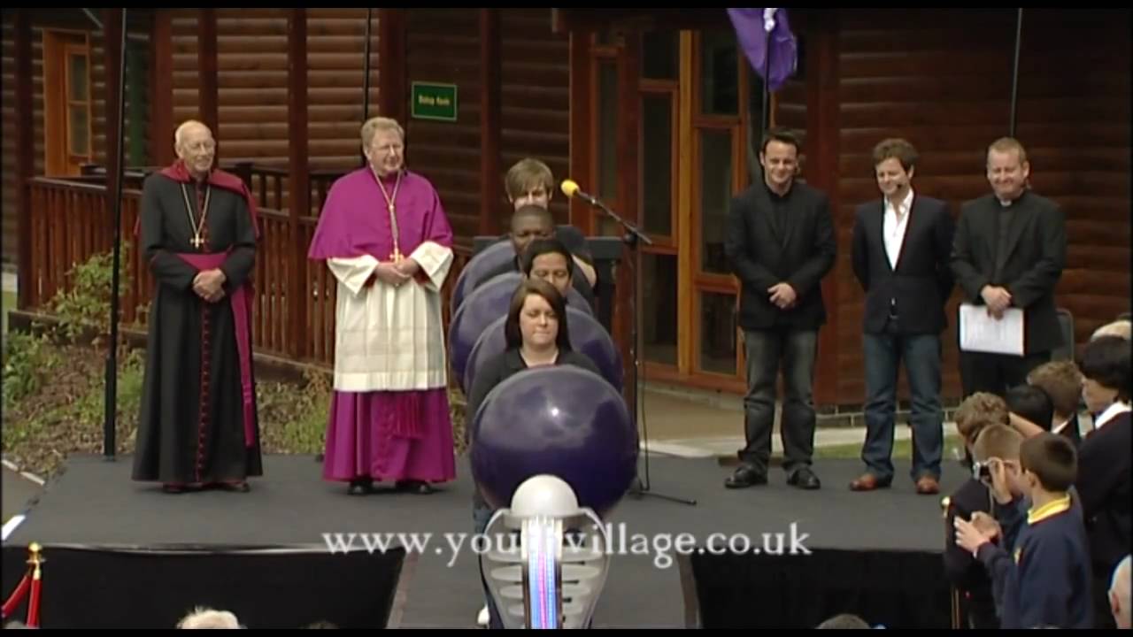 Ant & Dec opens the Diocesan Youth Village, Co. Durham