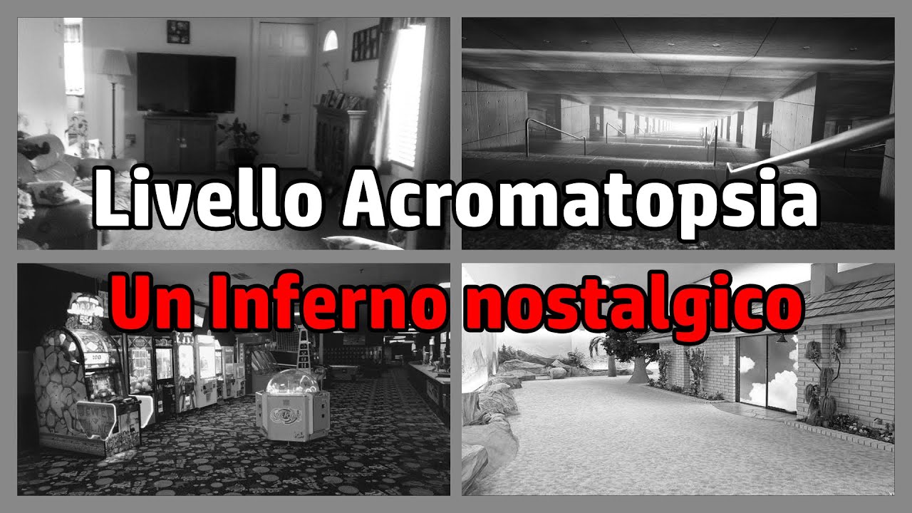 L'INFERNO NOSTALGICO delle BACKROOMS | Livello Acromatopsia [ITA]