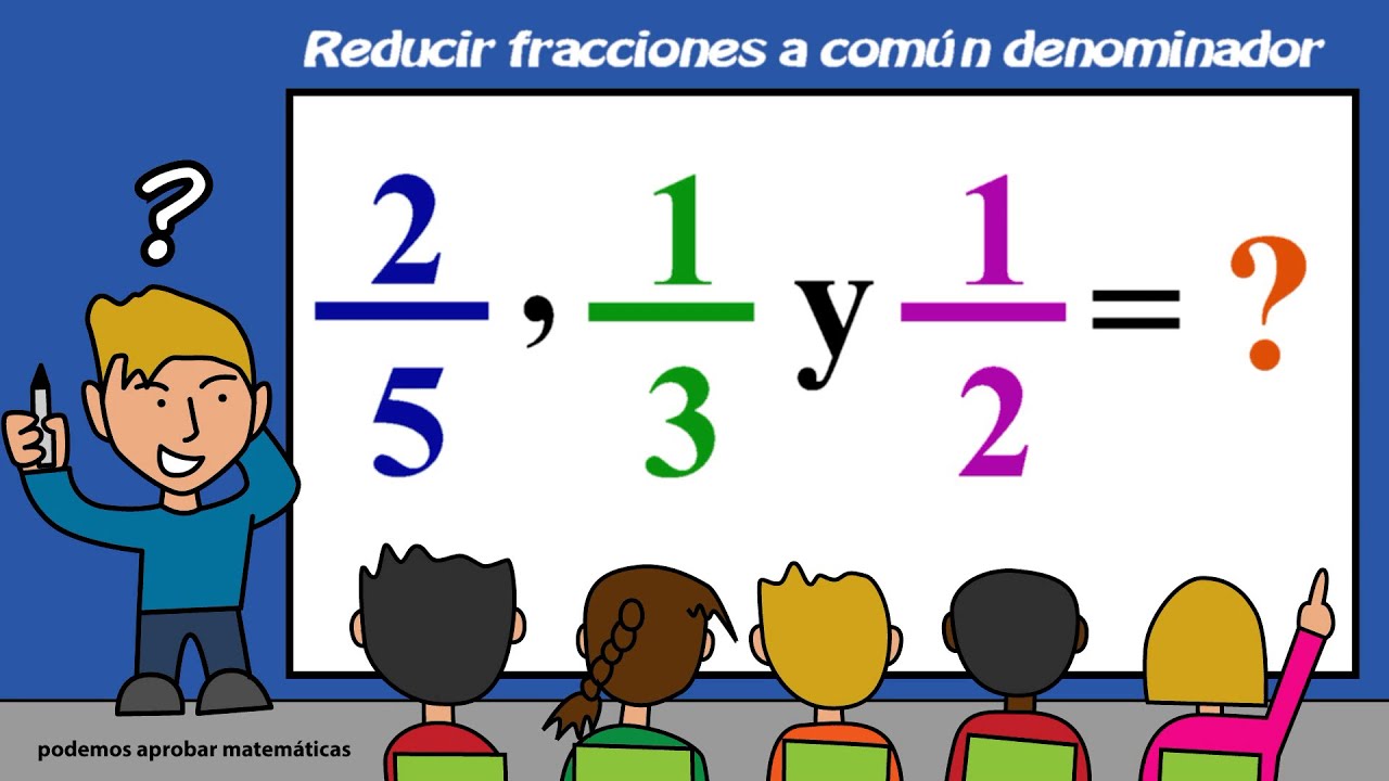 Reducir fracciones a común denominador