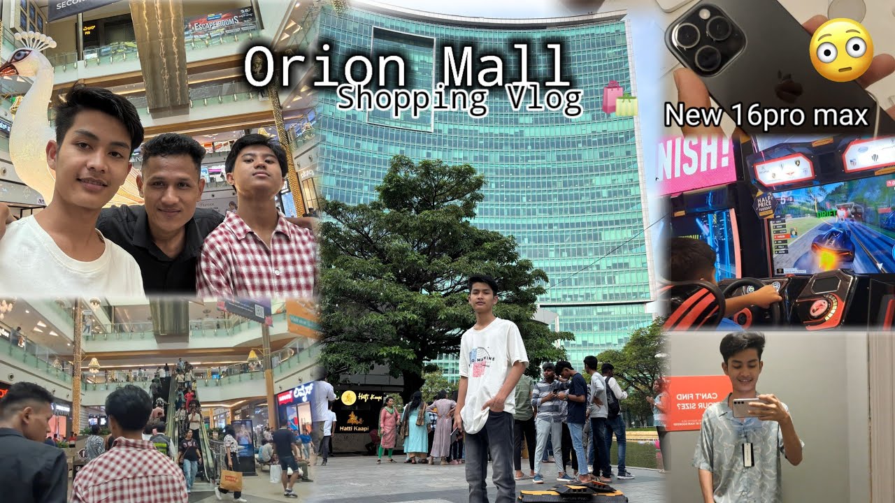 Orion Mall ow Berai mani Bangalore vlog💙 @Linkan_dv #tiprasavlogger #vlog #kokborokvlog