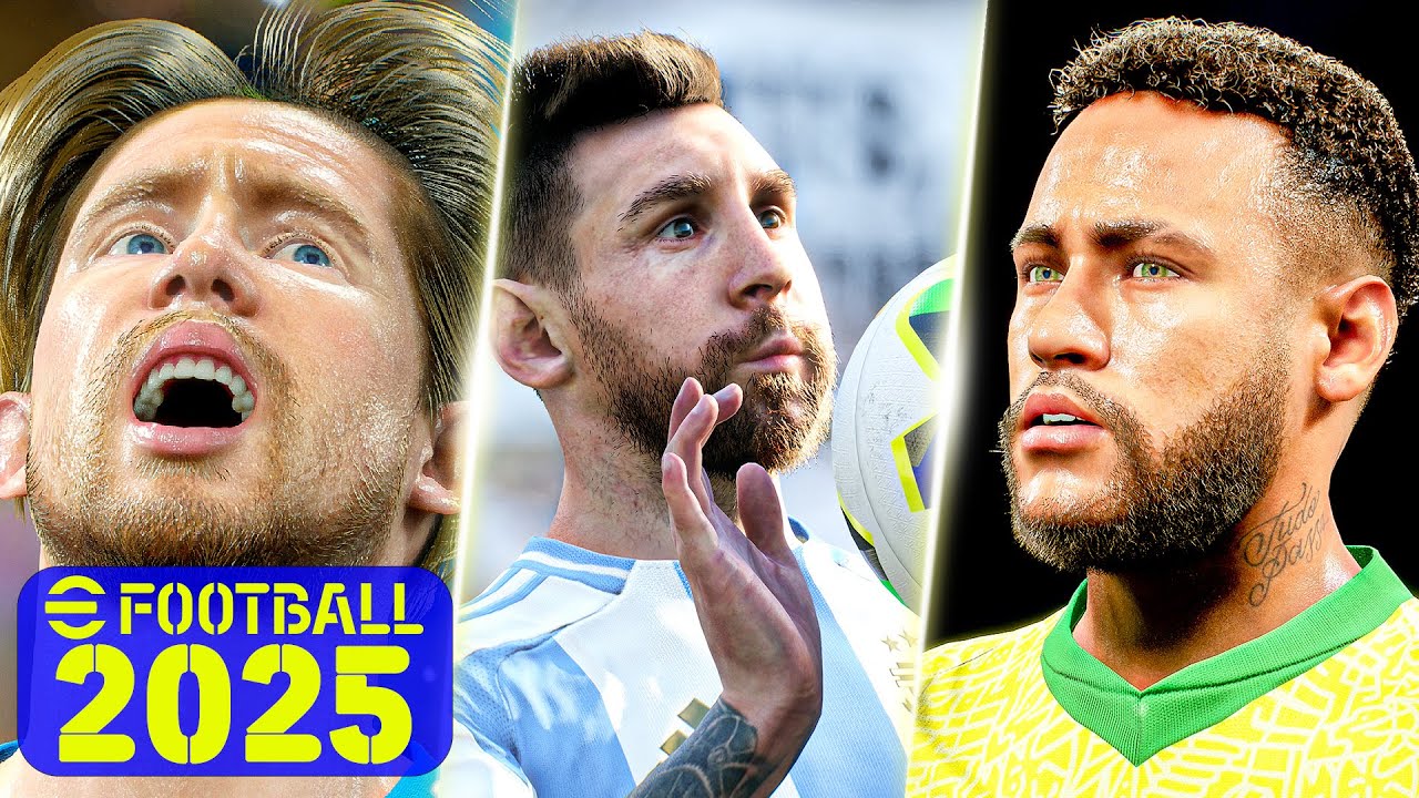 eFootball 2025 NEW Features, Graphics, Player Faces, Celebrations, Player Animation and more!