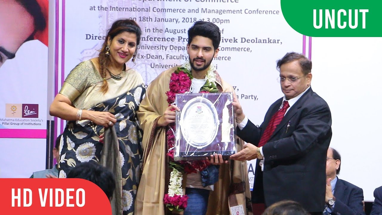 UNCUT - Felicitation Ceremony of Honourable Mr. Armaan Malik | University of Mumbai