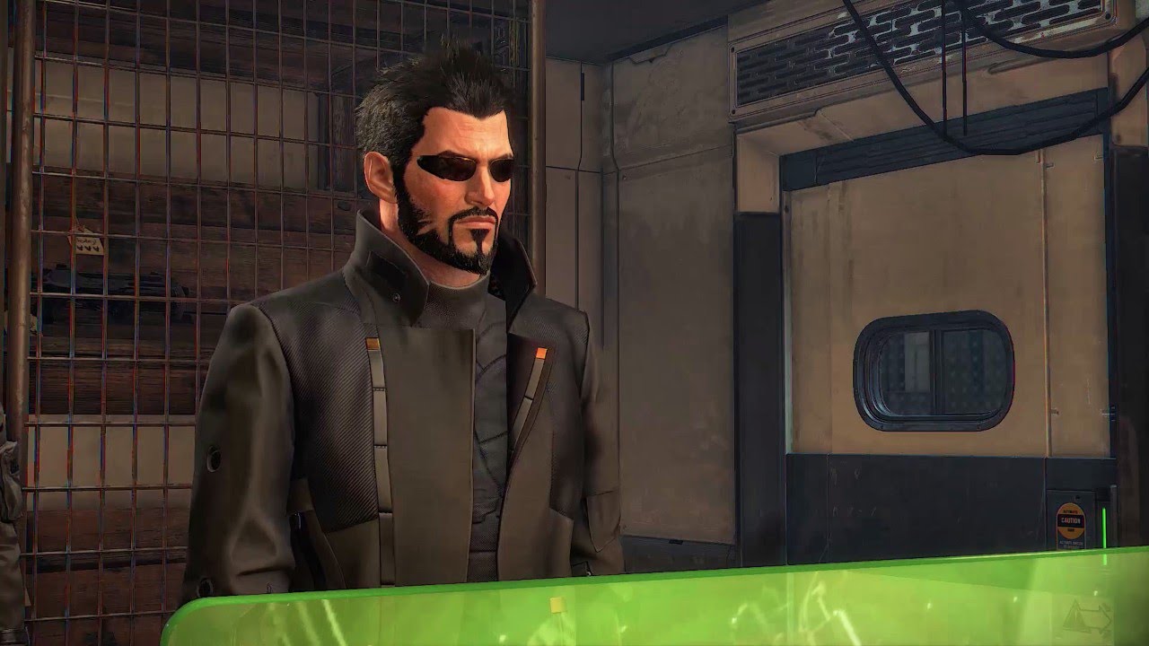 Deus Ex: Mankind Divided - Hacking Into A Police Lockup Unseen (1080 60fps)
