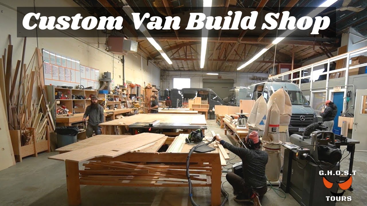 How Do Pros Build Vans? COMPLETE Full Custom Van Building Shop